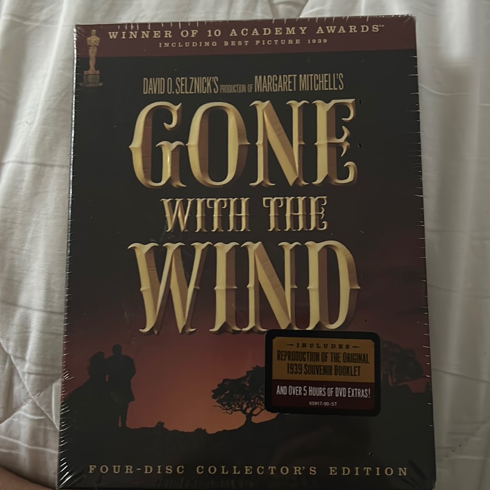 Gone with the wind 4 disc collection - never opened